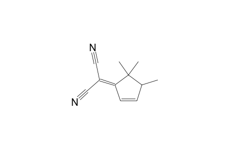 Propanedinitrile, 2-(2,2,3-trimethyl-4-cyclopenten-1-ylidene)-