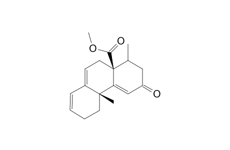 1,4b,5,6,10,10a-Hexahydro-10a.beta.-methoxycarbonyl-4b.beta.,1-dimethyl-3(2H)-phenanthrenone