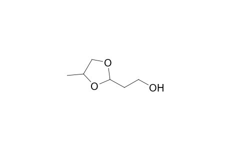 1,3-Dioxolane-2-ethanol, 4-methyl-, cis-