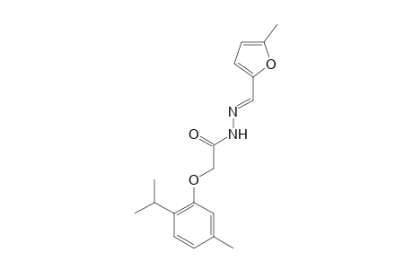 2-(2-Isopropyl-5-methylphenoxy)-N'-(5-methylfurfurylidene)acethydrazide