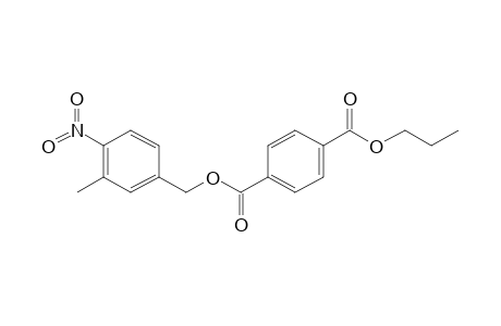 Terephthalic acid, 4-nitro-3-methylbenzyl propyl ester