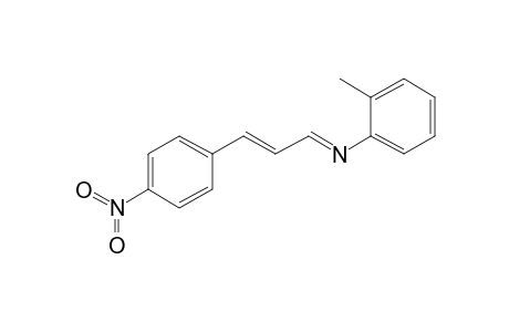 N-(4-Nitrocinnamylidene)-o-toluidine