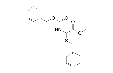 METHYL_N-BENZYLOXYCARBONYL-ALPHA-BENZYLTHIOGLYCINATE