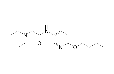 N-(6-butoxy-3-pyridyl)-2-(diethylamino)acetamide