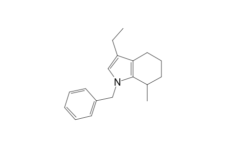 1-Benzyl-3-ethyl-7-methyltetrahydroindole