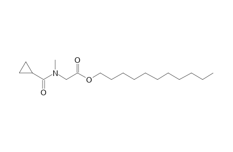 Sarcosine, N-cyclopropylcarbonyl-, undecyl ester