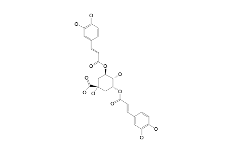 3,5-DICAFFEOYLQUINIC_ACID;(1-S,3-R,4-S,5-S)-1,3-BIS-({[(2-E)-3-(3,4-DIHYDROXYPHENYL)-PROP-2-ENOYL]-