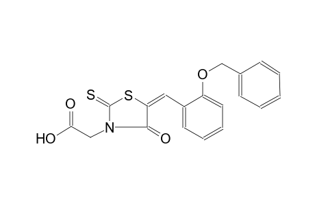 {(5E)-5-[2-(benzyloxy)benzylidene]-4-oxo-2-thioxo-1,3-thiazolidin-3-yl}acetic acid