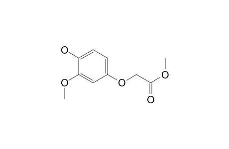 2-(4-Hydroxy-3-methoxy-phenoxy)acetic acid methyl ester