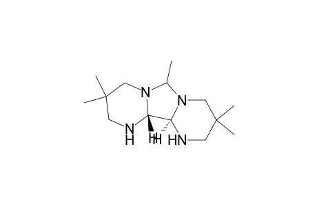 6H-Imidazo[1,5-a:3,4-a']dipyrimidine, decahydro-3,3,6,9,9-pentamethyl-, (6.alpha.,11a.alpha.,11b.beta.)-