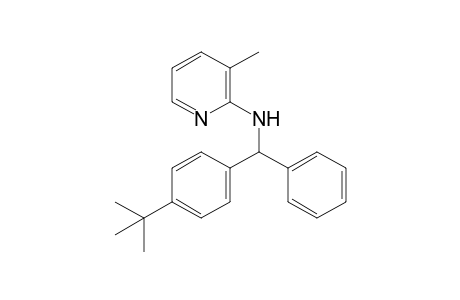 N-[{4-(tert-Butyl)phenyl}(phenyl)methyl]-3-methylpyridin-2-amine