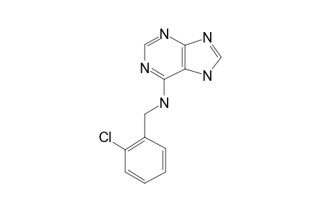 N-(2-Chlorobenzyl)-7H-purin-6-amine