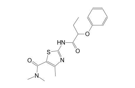 N,N,4-trimethyl-2-[(2-phenoxybutanoyl)amino]-1,3-thiazole-5-carboxamide