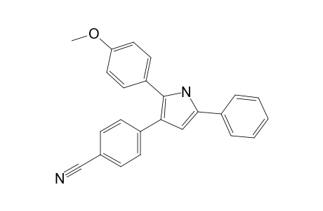 4-[2-(4-Methoxyphenyl)-5-phenyl-1H-pyrrol-3-yl]benzonitrile