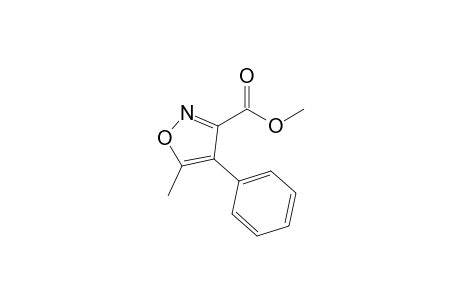 5-methyl-4-phenyl-isoxazole-3-carboxylic acid methyl ester
