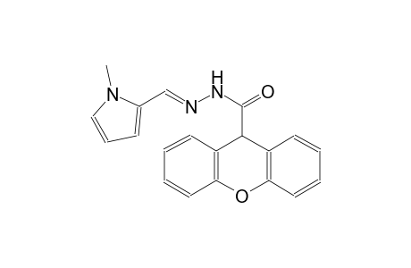 N'-[(E)-(1-methyl-1H-pyrrol-2-yl)methylidene]-9H-xanthene-9-carbohydrazide