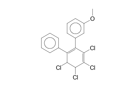 1,2,3,4-Tetrachlor-(5-(3-methoxyphenyl)-6-phenylcyclohexa-3,5-dien