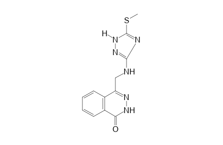 4-{{[5-(METHYLTHIO)-1H-1,2,4-TRIAZOL-3-YL]AMINO}METHYL}-1(2H)-PHTHALAZINONE