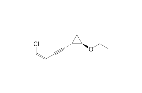 Trans-1-[(Z)-4-chlorobut-3-en-1-ynyl]-2-ethoxycyclopropane