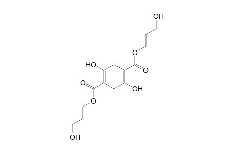 2,5-dihydroxy-1,4-cyclohexadiene-1,4-dicarboxylic acid, bis(3-hydroxypropyl)ester