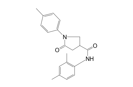 Pyrrolidine-3-carboxylic acid, 5-oxo-1-(p-tolyl)-, (2,4-dimethylphenyl)amide