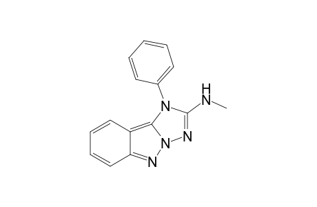 1-PHENYL-2-(METHYLAMINO)-1H-1,2,4-TRIAZOLO-[2,3-B]-INDAZOLE