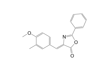 (4Z)-4-(4-methoxy-3-methylbenzylidene)-2-phenyl-1,3-oxazol-5(4H)-one