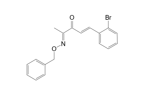 2-(BENZYLOXYIMINO)-5-(2-BROMOPHENYL)-PENT-4-EN-3-ONE