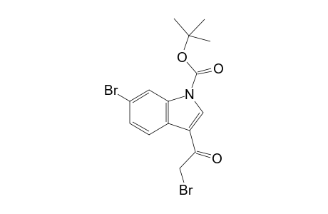 tert-Butyl 6-bromo-3-bromoacetylindole-1-carboxylate