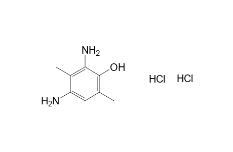4,6-diamino-2,5-xylenol, dihydrochloride