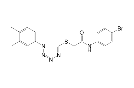 acetamide, N-(4-bromophenyl)-2-[[1-(3,4-dimethylphenyl)-1H-tetrazol-5-yl]thio]-
