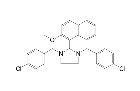 1,3-bis(4-chlorobenzyl)-2-(2-methoxy-1-naphthyl)imidazolidine