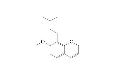 7-Methoxy-8-(3-methyl-2-butenyl)-2H-chromene