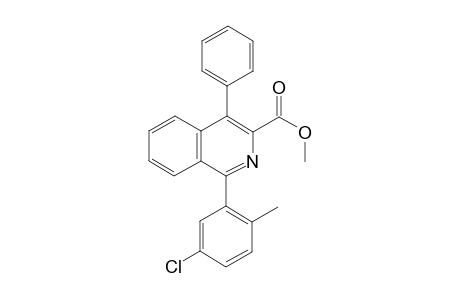 Methyl 1-(5-chloro-2-methylphenyl)-4-phenylisoquinoline-3-carboxylate