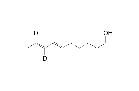 (6E,8E)-8,9-Dideuterio-1-deca-6,8-dienol