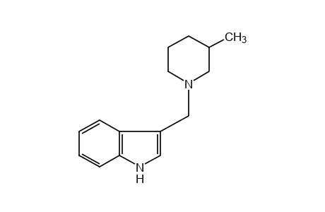 3-[(3-methylpiperidino)methyl]indole