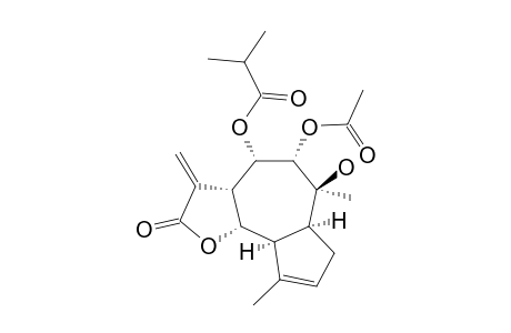 8-O-ISOBUTYRYL-9-ALPHA-ACETOXYCUMAMBRIN-B