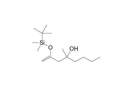 2-((Tert-butyldimethylsilyl)oxy)-4-methyloct-1-en-4-ol