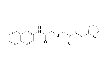 2-[2-(2-naphthylamino)-2-oxo-ethyl]sulfanyl-N-(tetrahydrofuran-2-ylmethyl)acetamide