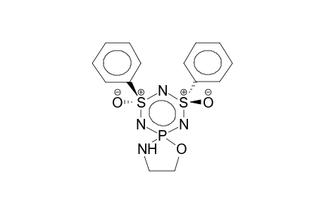 SPIRO[TRANS-2,4-DIOXO-2,4-DIPHENYL-1,3,5,2,4,6-TRIAZADITHIAPHOSPHORIN-6,2'-(1',3',2'-OXAZAPHOSPHOLANE)]