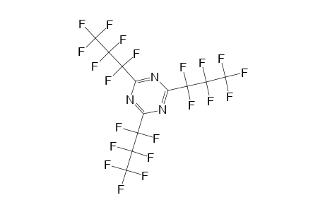 2,4,6-Tris(heptafluoropropyl)-1,3,5-triazine