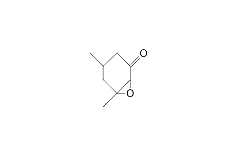 4C,6R-DIMETHYL-7-OXABICYCLO-[4.1.0]-HEPTAN-2-ON