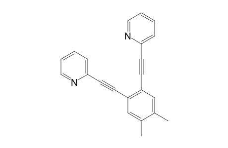 4,5-Dimethylbenzene-1,2-bis[2-(2-pyridyl)ethynyl]