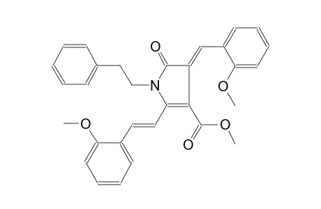 1H-pyrrole-3-carboxylic acid, 4,5-dihydro-2-[(E)-2-(2-methoxyphenyl)ethenyl]-4-[(2-methoxyphenyl)methylene]-5-oxo-1-(2-phenylethyl)-,