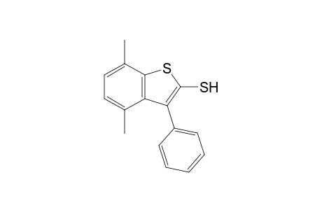 4,7-Dimethyl-3-phenyl-1-benzothiophene-2-thiol
