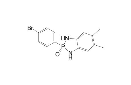 2-(4-BROMOPHENYL)-1,3-DIHYDRO-5,6-DIMETHYL-1,3,2-BENZODIAZAPHOSPHOL-2-ONE