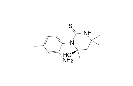 1-(2'-Amino-4'-methylphenyl)-6-hydroy-4,4,6-trimethyl-1,4,5,6-tetrahydropyrimidine-2(3H)-thione