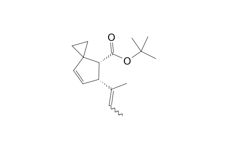 tert-Butyl (4R,5R)-5-(but-2-en-2-yl) spiro[4.2]hept-6-ene-4-carboxylate