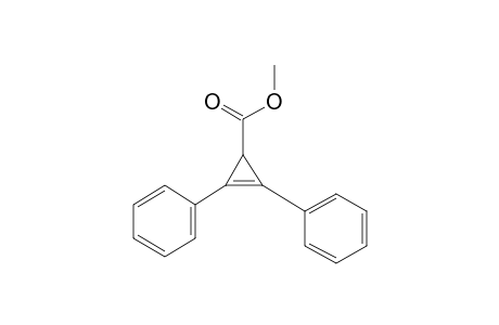 2-Cyclopropene-1-carboxylic acid, 2,3-diphenyl-, methyl ester