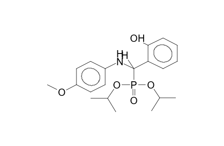 Diisopropyl alpha-(para-methoxyphenylamino)-ortho-hydroxybenzylphosphonate